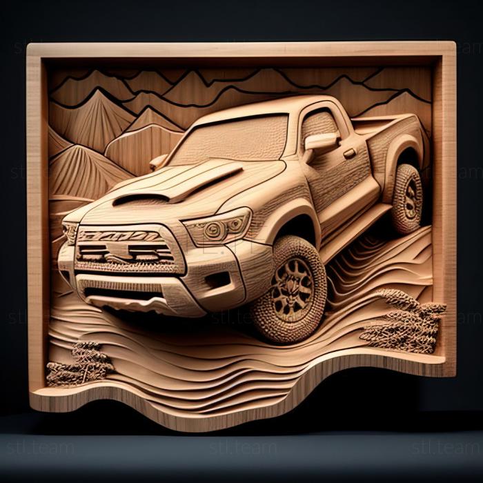 3D model Toyota Tundra (STL)